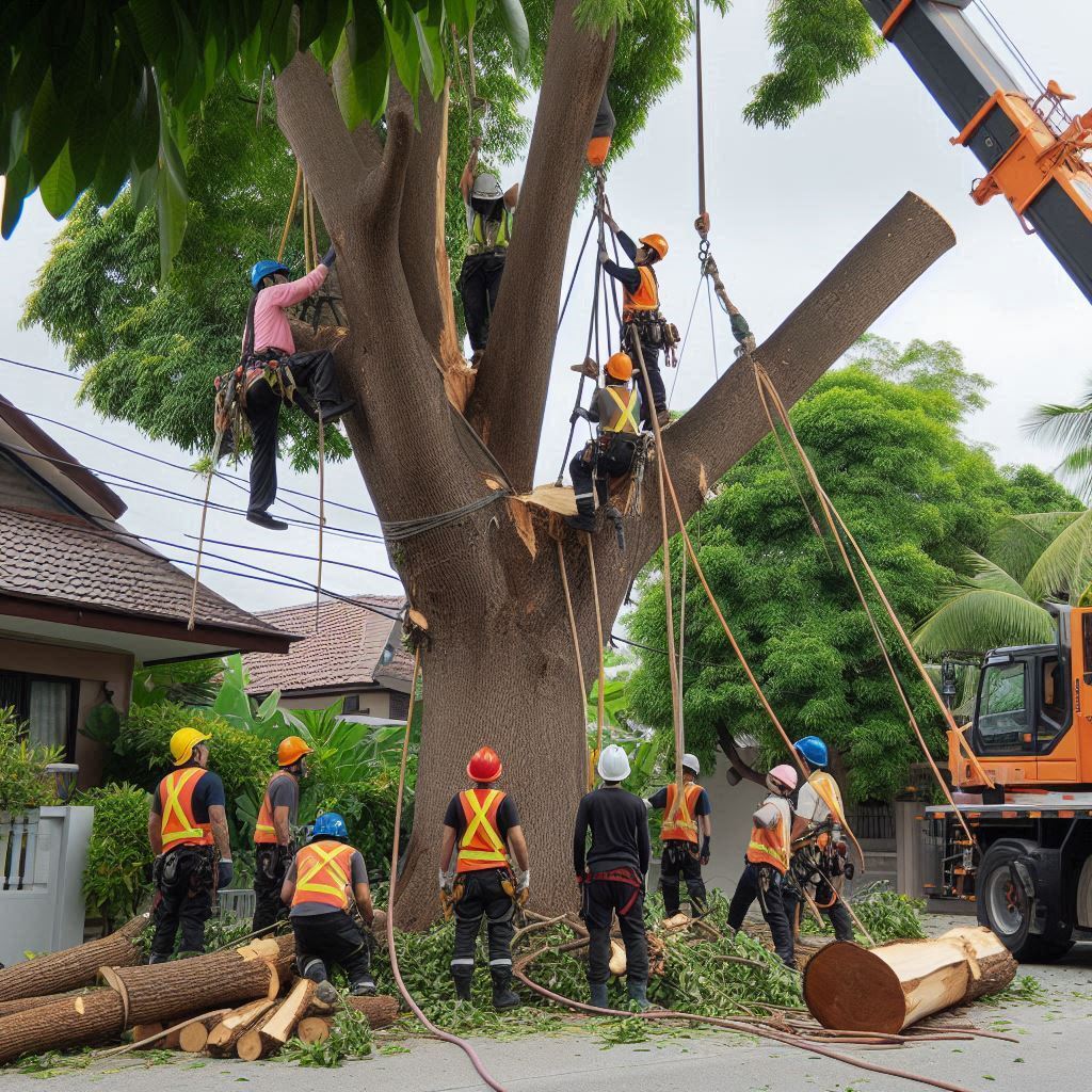 Professional Large Tree Removal Services In Eufaula Alabama